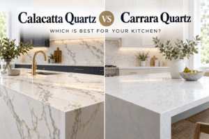 Calacatta vs Carrara Quartz